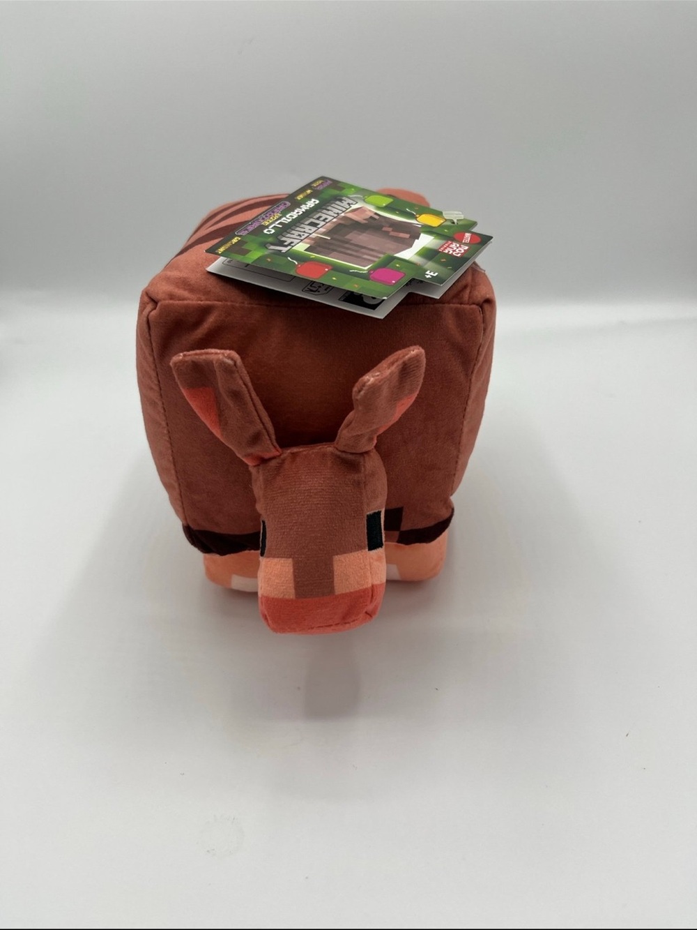 Brand new Minecraft armadillo plush 8”